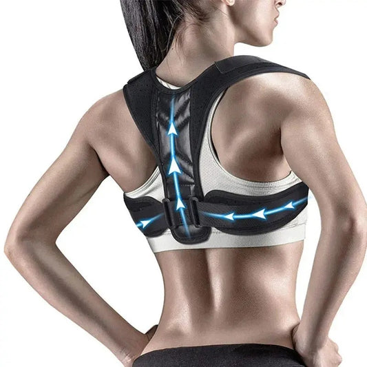 Adjustable Back and Shoulder Posture Corrector Belt
